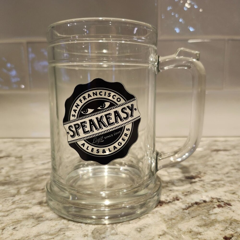 Speakeasy San Francisco Ales & Lagers Glass Beer Mug Francisco Craft Beer 16oz